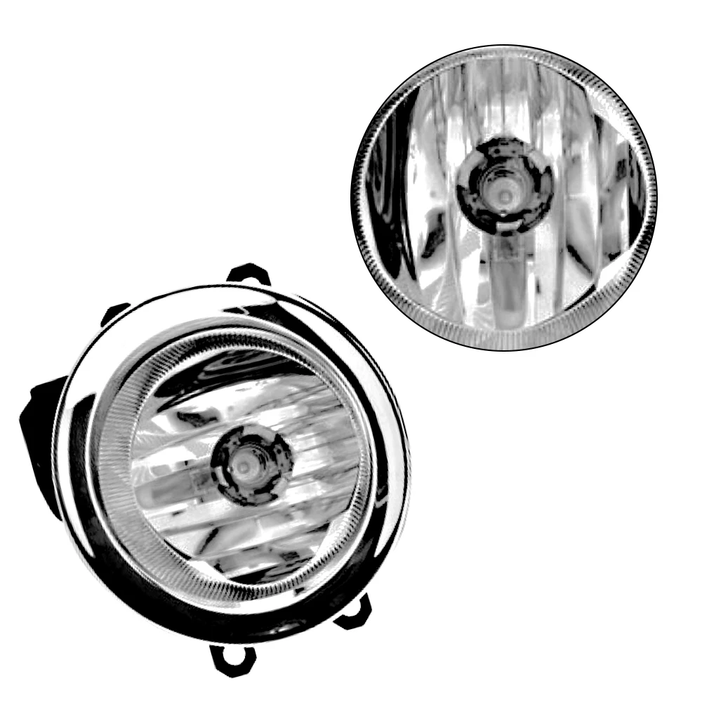 1 Pair 12v Fog Lights Halogen Bulb Front Fog Lamp Light For Toyota Land Cruiser Prado 2014 2015 2016 2017 Car accessories