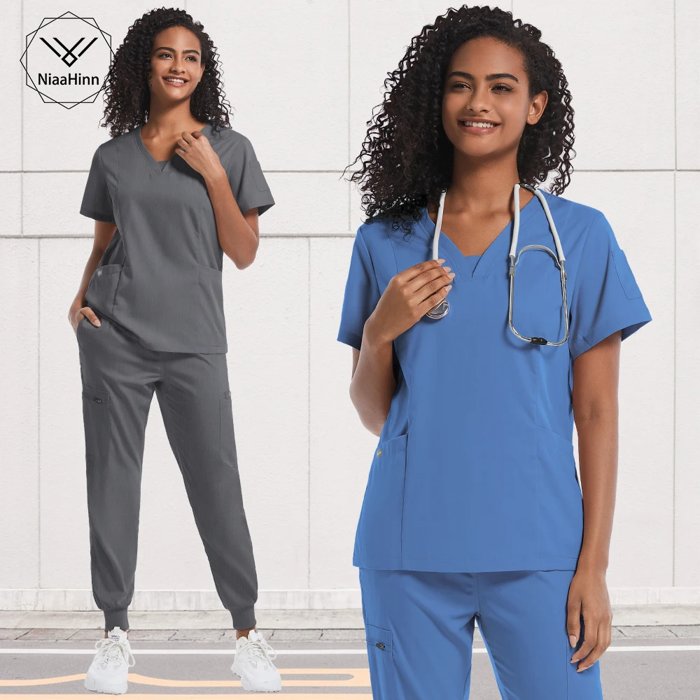 

Spa Beauty Salon Working Clothes Woman Medical Accessories Doctor Dentist Hospital WorkWear Nurse Scrubs Set High-quality Unisex