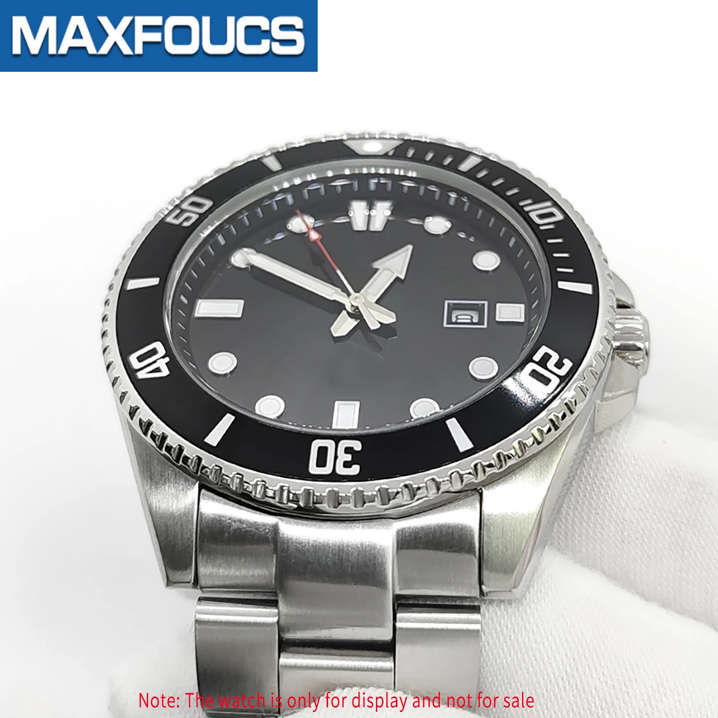 Saphirglas für MDV-106 Swordfish Flat Double Dome Brand Duro Dolphin 200m Taucheruhr Blau Rot AR-Beschichtung Uhrenteile – Detail 5