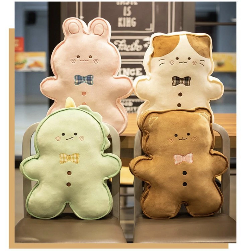 

45cm Tall Cute Dinosaur Rabbit Bear Tabby Cat Plush Toy Office Car Sofa Cushion Waist Pillow Back Biscuit Soft Decoration Gift