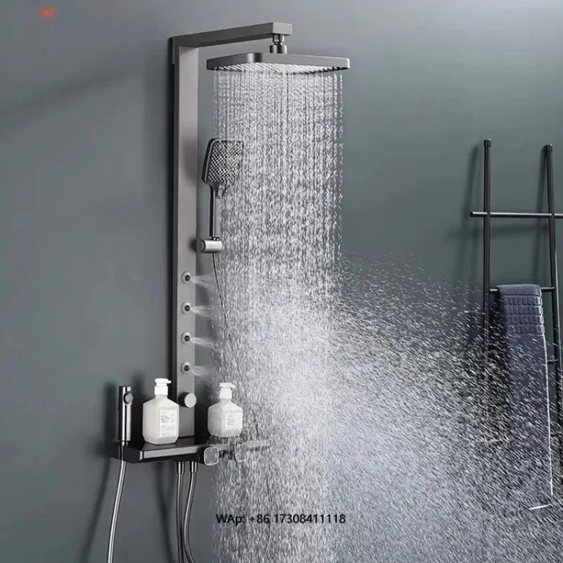 

Латунный комплект открытой душевой системы с насадкой для корпуса