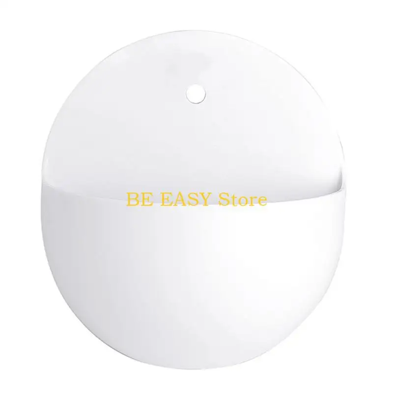 E28F No-Drilling Wall Mounted Flower Pot Utility Hanging Flower Pot Home Decor Accessories Nordic Style Hydroponics Planter