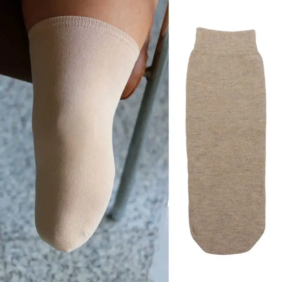 

5pcs Prosthetic Stump Socks High Elasticity Cotton Fabric Anti Hemming Thickened No Pilling Prosthetic Socks for Residual Limb