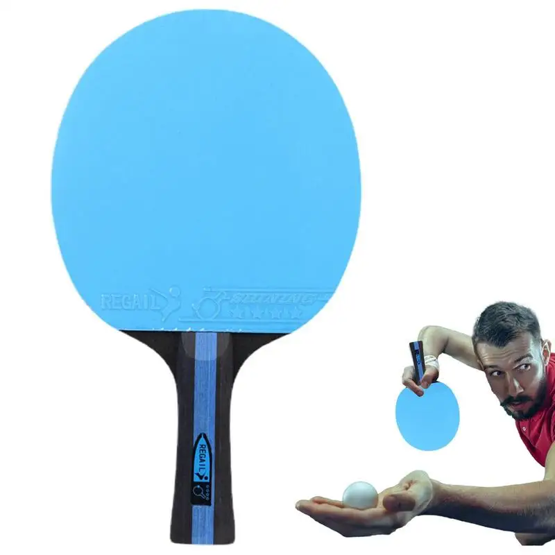 1PC Professional Table Tennis Racket PingPong Racket Set Pimples-in Rubber Hight Quality Blade Bat Paddle Table Tennis Accessory