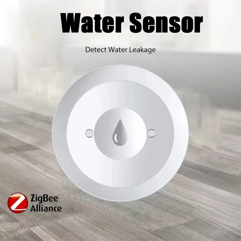 

Интеллектуальный датчик воды, детектор утечки воды, приложение для удаленного мониторинга для кухни/ванной комнаты, домашний помощник Zigbee 2mqtt