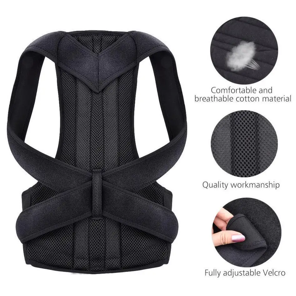 Adjustable Scoliosis Posture Corrector Corset Back Brace Lumbar Support Straight Corrector De Espalda Belt Corrector De Postura