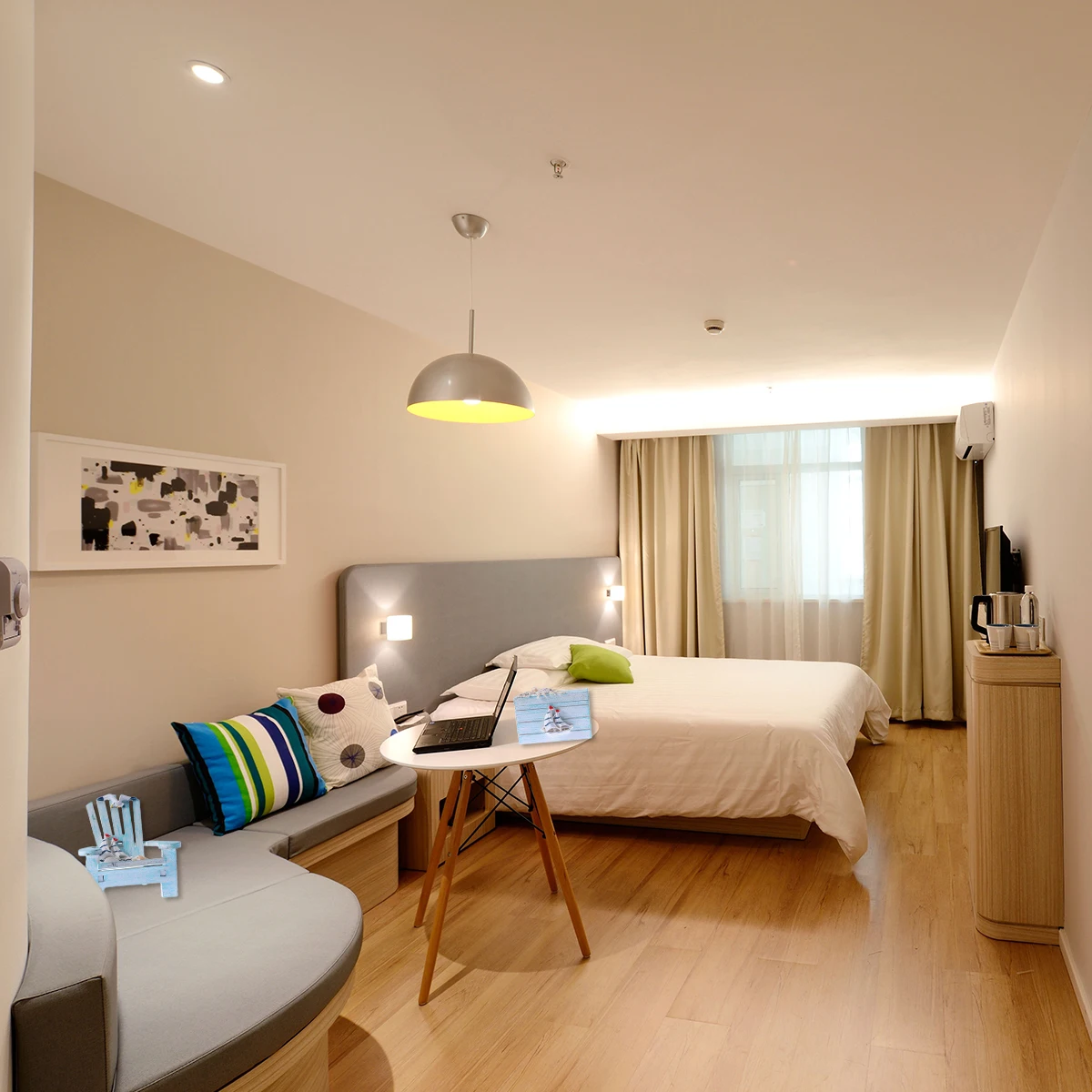 

Мини-пляжный стул, деревянный парусник, ремесло, маленькое украшение для рабочего стола в средиземноморском стиле, реквизит для фотографий, домашний стол, офисный подарок, декор