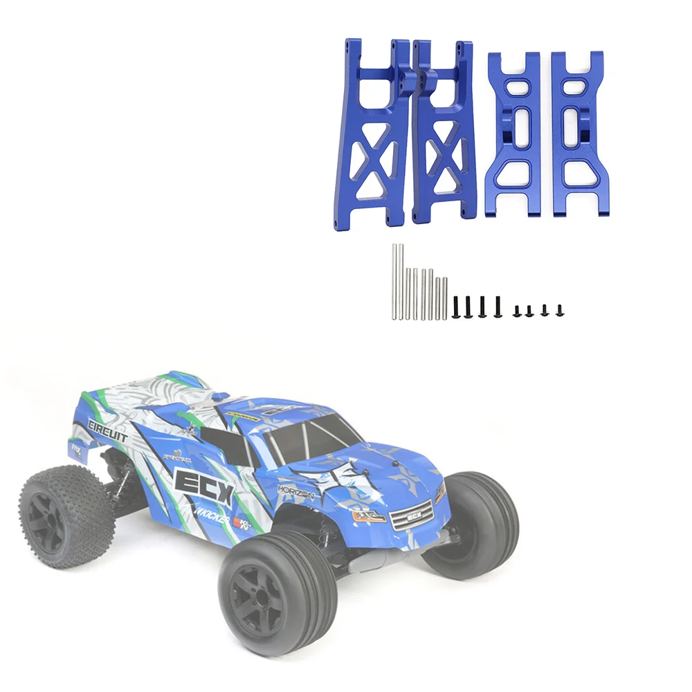 M07K-4Pcs Front And Rear Suspension Arm For 1/10 ECX 2WD Series Ruckus Torment Axe Brutus Circuit AMP RC Car Upgrade Parts