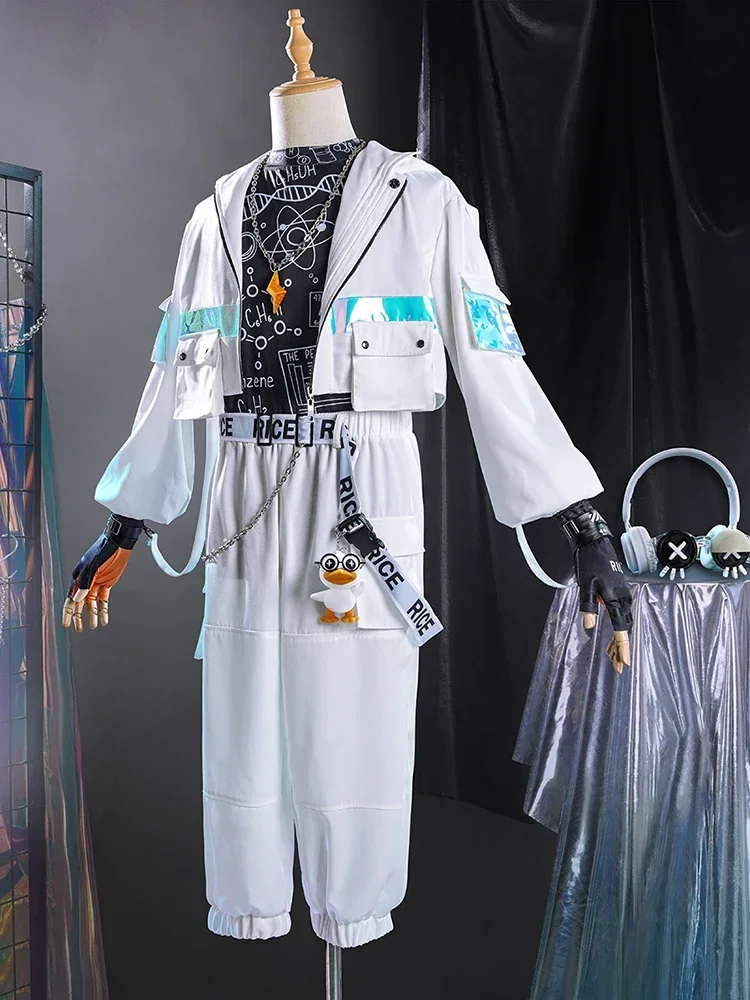 

Luca Balsa Prisoner Qizhen модный карнавальный костюм Cos Game Identity V аниме вечерние униформа Хэллоуин играть ролевая одежда одежда