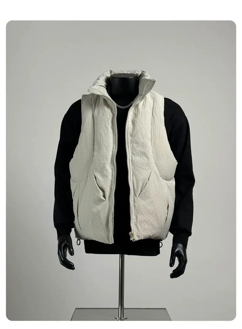 

Vests Waistcoats Thick Womens For Ladies Spring Linen Tailored Single-Button Minimalist Pure Professional Cleanfit Urban Vintage