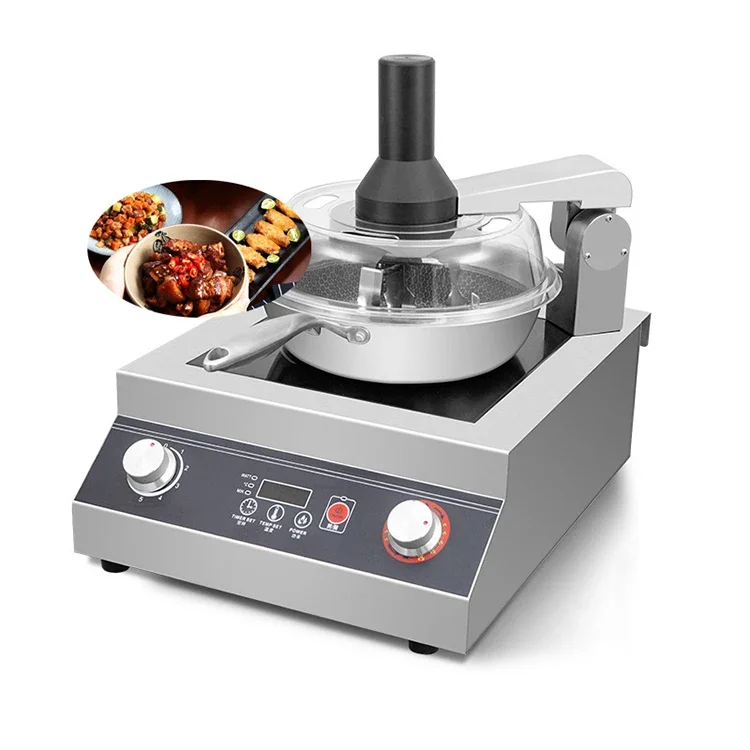 Electric Stir-Frying Wok Machine - Automatic Multifunctional Intelligent Cooking Smart Robot for Unique Features