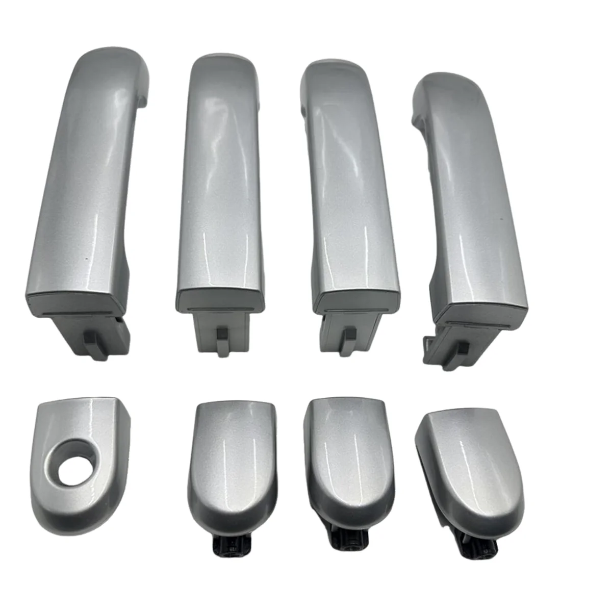 1Set/4 Door Handle Chrome for 2007-2012 82641-EL12A 80644-EL12A 82646-EL12B 82640-EL12A Outer Door Puller