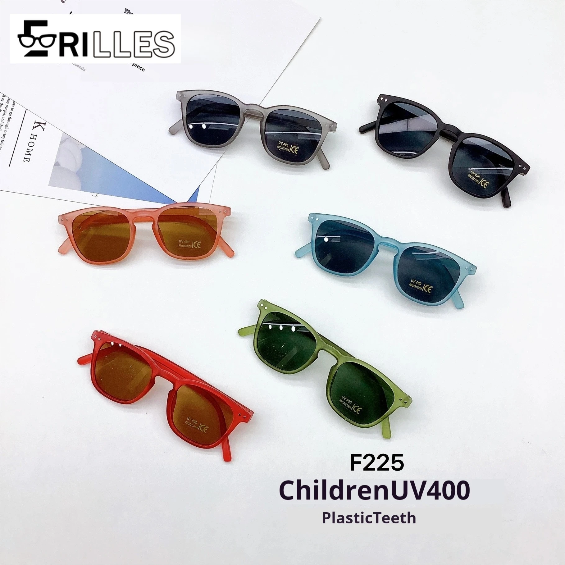 Neue Baby-Sonnenbrille für Jungen und Mädchen, für Reisen, UV-Schutz, coole Mode, Kindersonnenbrille, Sommer-Sonnenschutz