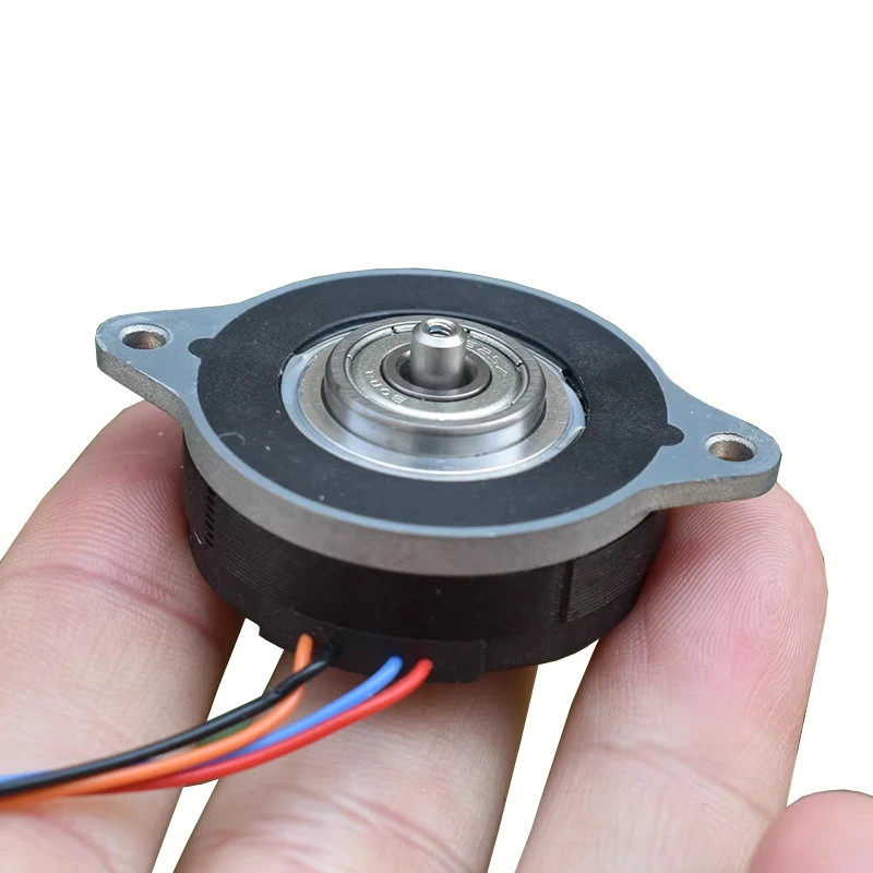 MOONS 14HK0406-11N NEMA14 0.9 Degree Mini 36mm Round Thin Stepper Motor 2-Phase 4-Wire Stepping Motor for 3D Printer CNC Robot