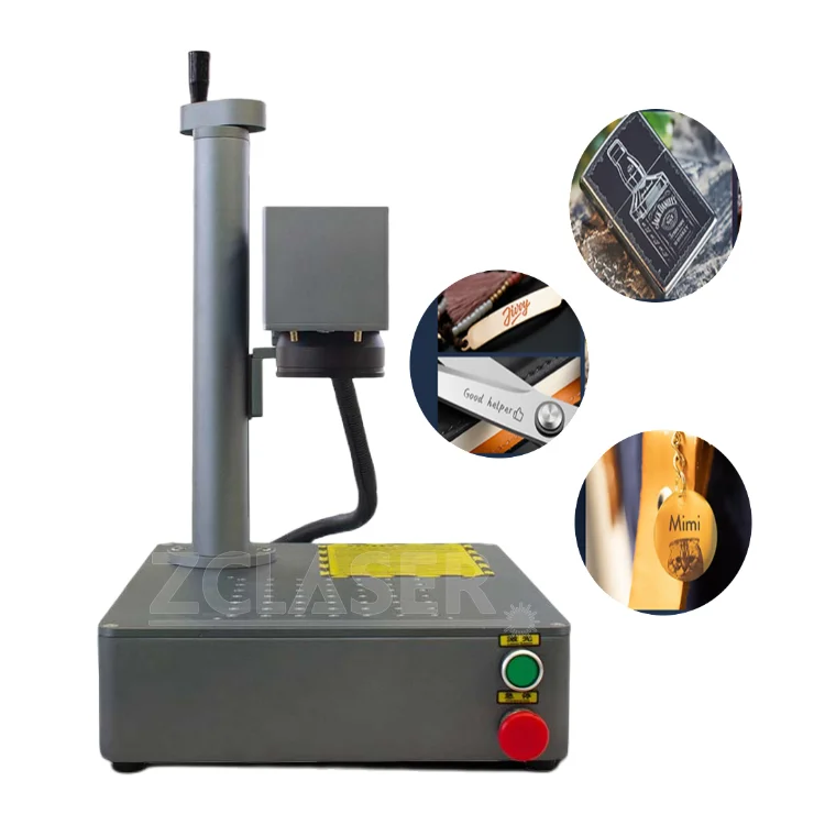 

May Special Offer 20KG 20W 30W Mini Fiber laser marking machine Laser Engraving Price For Metal