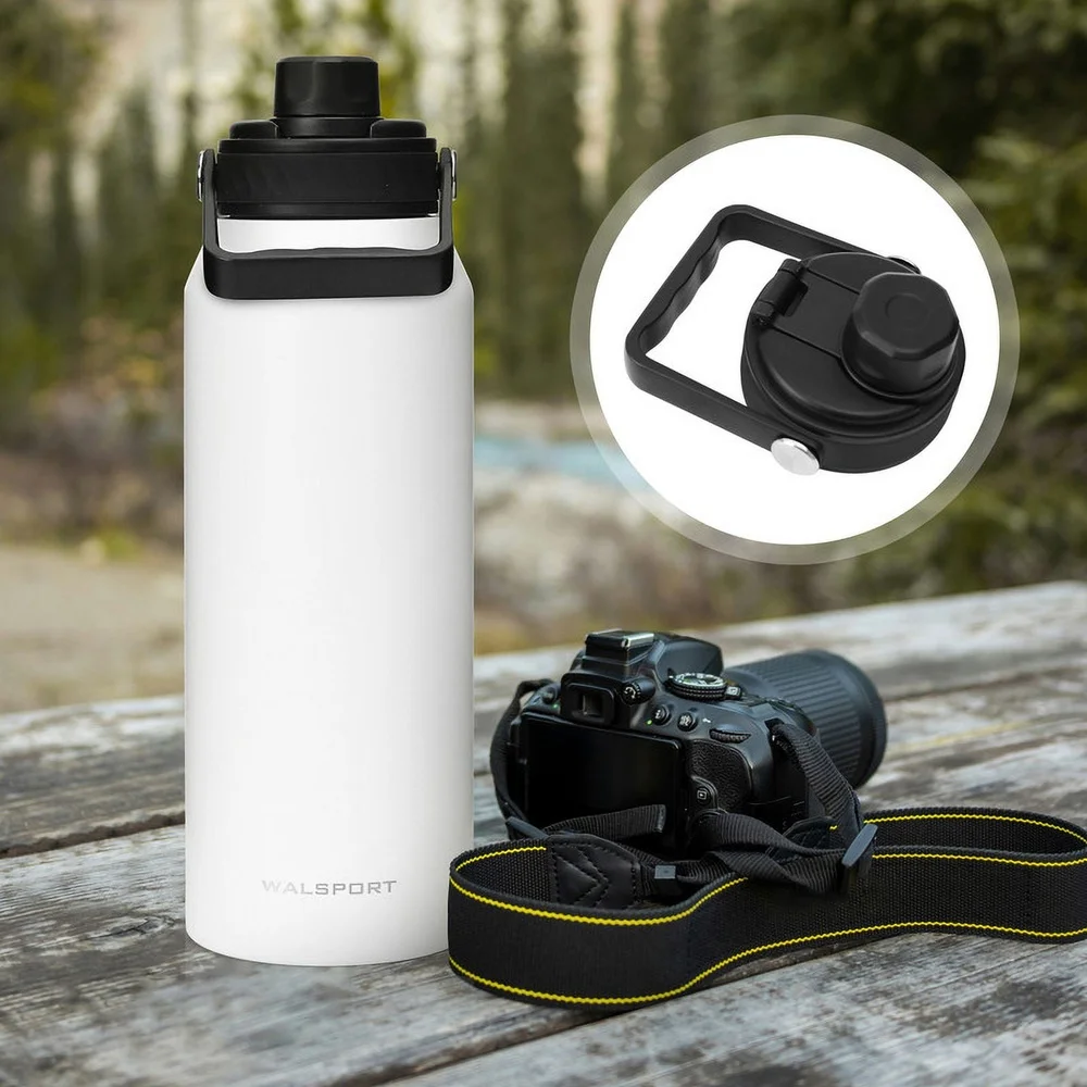 34 oz Insulated Travel Mug Leak Proof Lid Stainless Steel Coffee Tumbler Fits Car Cup Holder Easy Clean Double Wall Design