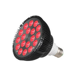 Deep Red 660nm 54W LED Grow Light Bulb for Indoor Plants Flowering Blooming stage