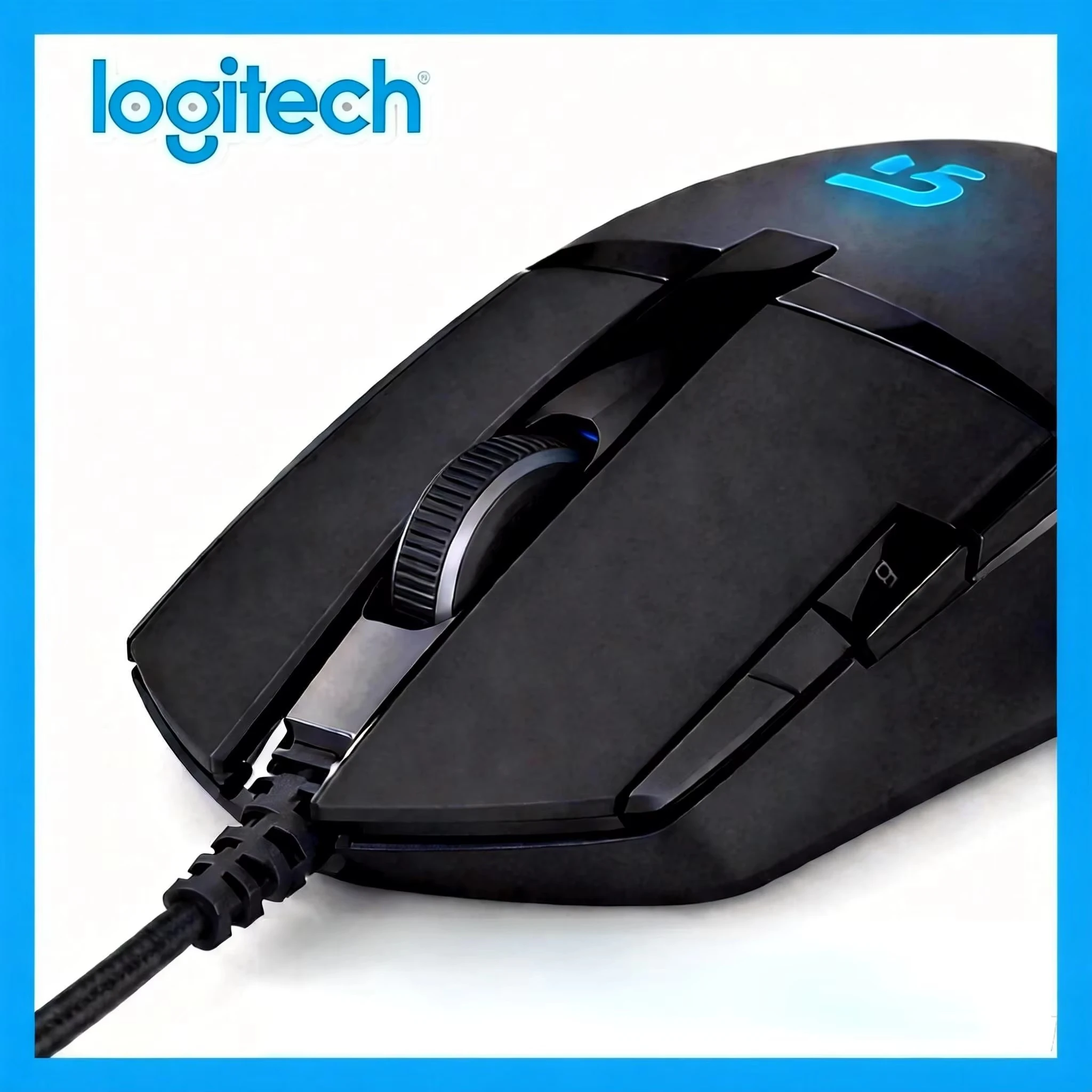 

Professional Gaming Mice G102/G402, Adjustable Settings, Long-lasting Battery + RGB Lighting Effect, The Favorite of Esport