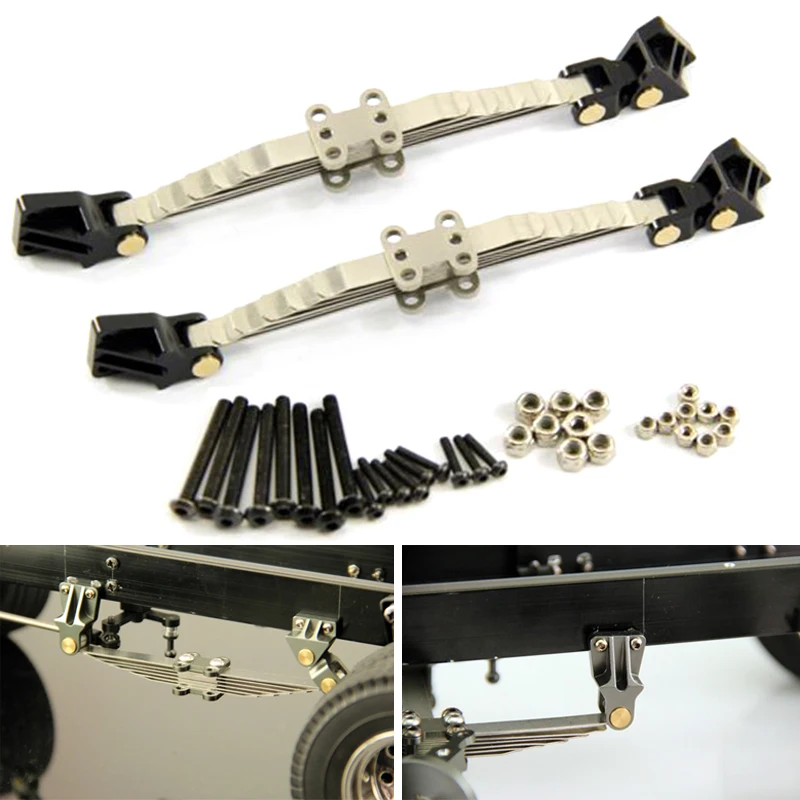 

1:14 Scale 1 Pair Metal Front Suspension Parts for Tamiya RC Truck Tipper SCANIA 770S 56368 VOLVO FH16 ACTROS AROCS MAN TGX