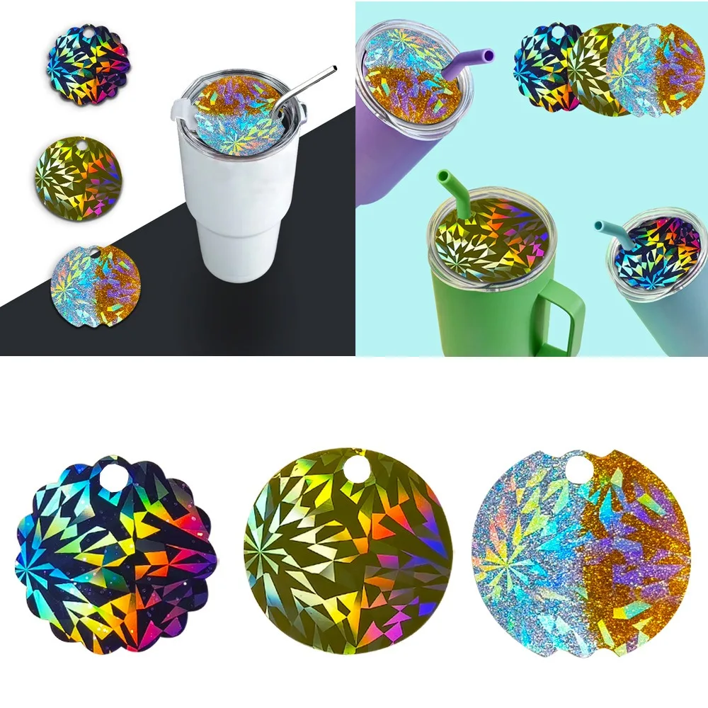 DIY Irregular Carrot Holographic Cup Lid Identification Tag Straw Pendant Cake Baking Epoxy Resin Mold Decorative Accessories