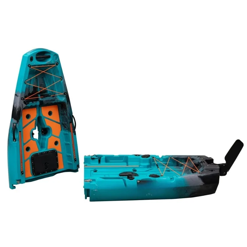 

25 New widened splicing split kayak kayak single luya boat fishing boat foot step electric push portable