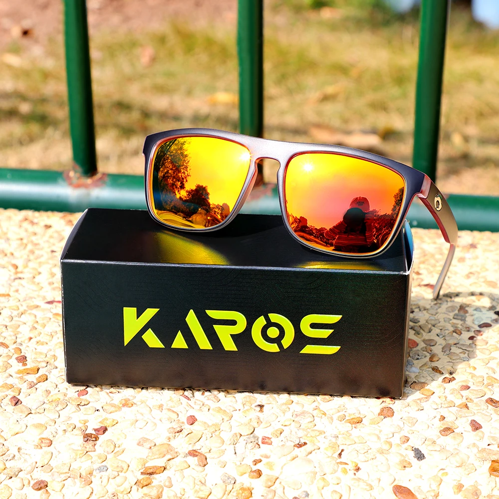 BLUE OTTER Polarisierte Sonnenbrille UV400 für Männer und Frauen Outdoor Jagd- und Angelbrille Fahrrad- und Fahrbrille Optionale Box