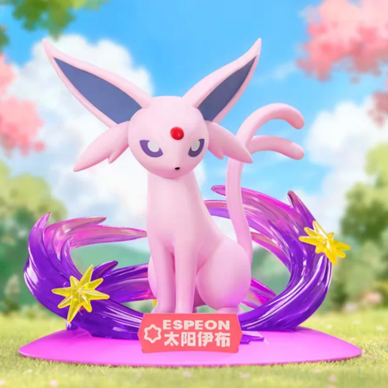 Funism Sylveon Family Twink Mont Series Blind Box Official Eevee Espeon Unbreon Glaceon Leafeon Anime Collectible Mystery Toy