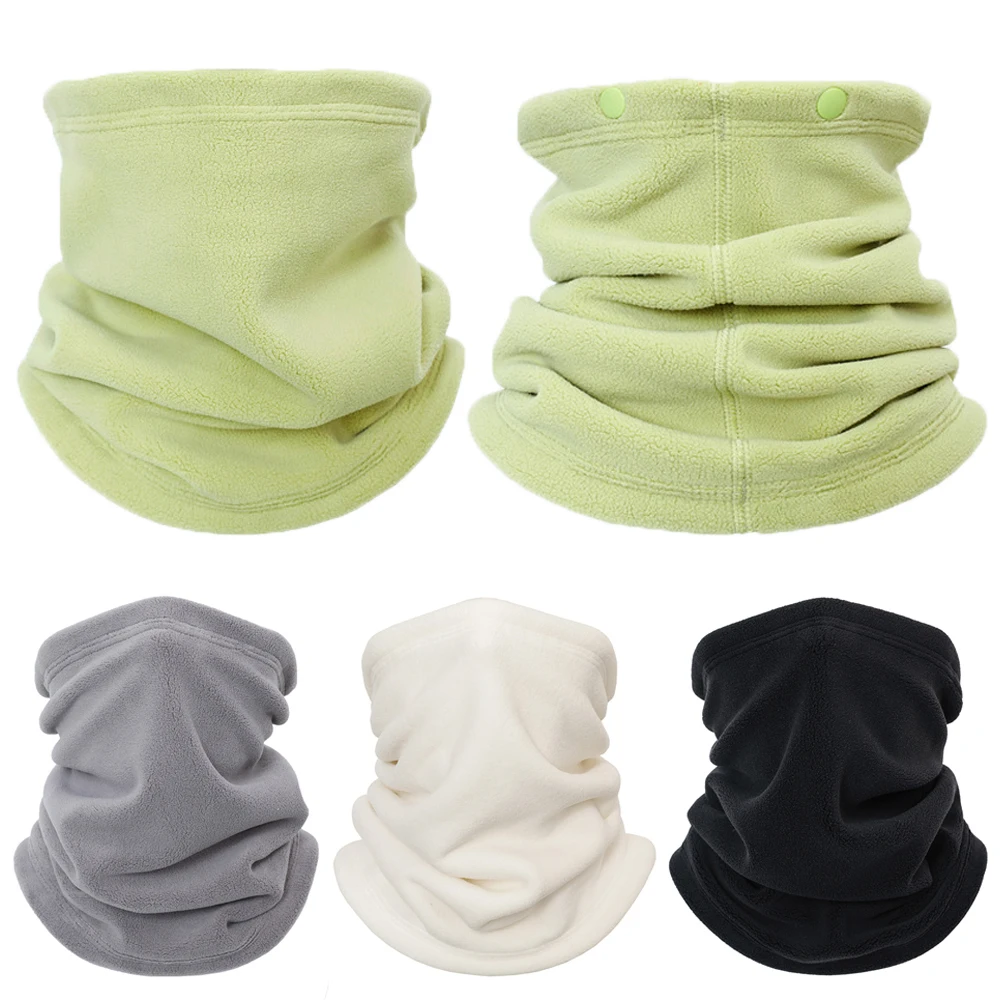 Winter Neck Warmer Gaiter Thermal Bandana Face Cover Half Fleece Mask Women Men Kids Hiking Cycling Running Sport Ski Tube Scarf