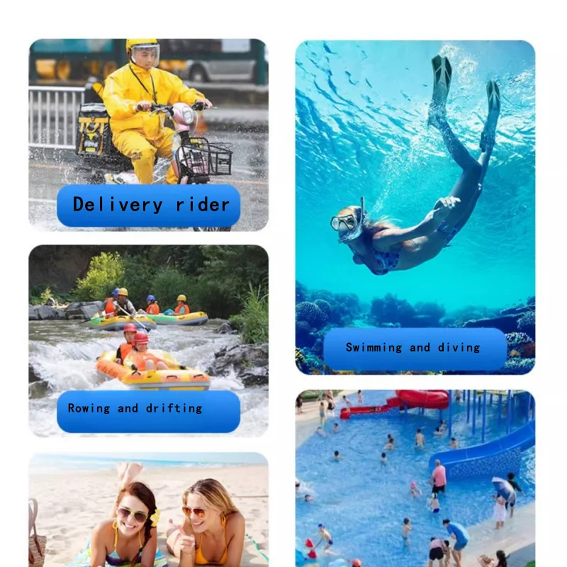 Waterproof Bag for Swimming,IPX8 CellPhone Dry Bags waterproof with Waist Strap,Perfect for Swimming Snorkeling Boating Kayaking