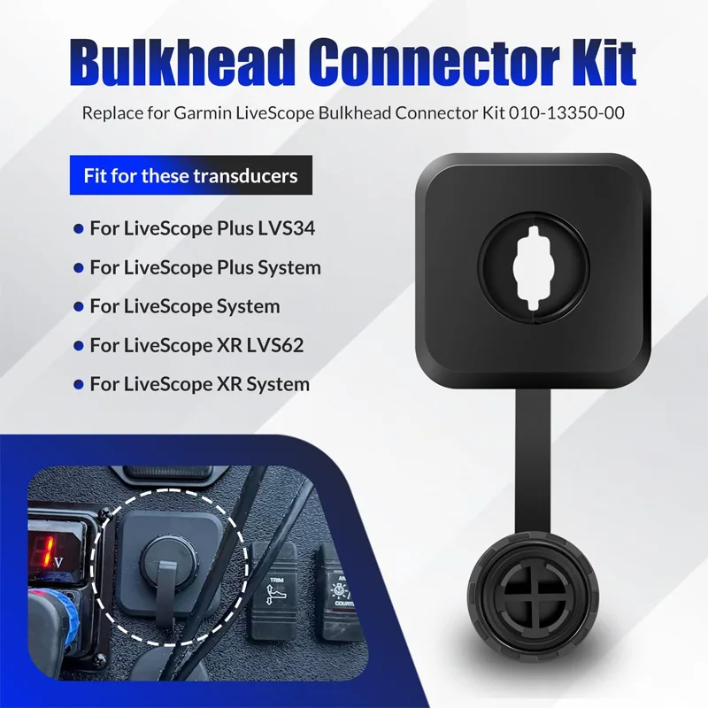 garmin-livescope-バルクヘッドコネクタ用交換キット-010-13350-00-livescope-plus-lvs34-xr-lvs62-トランスデューサー用
