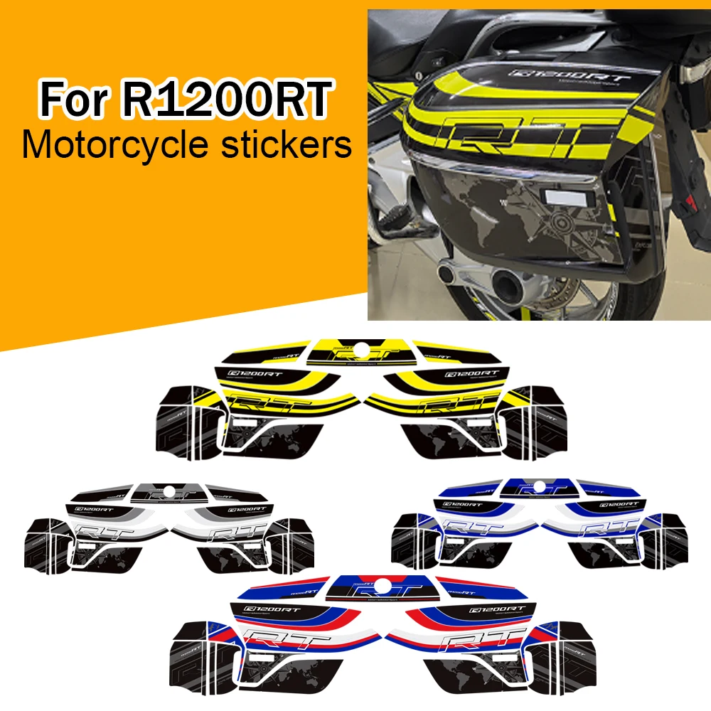 

For BMW R1200RT R 1200 RT Motorcycle Fairing Fender Trunk Luggage Cases Protector Tank Pad Grips Kit Knee Wheels Stickers Decals