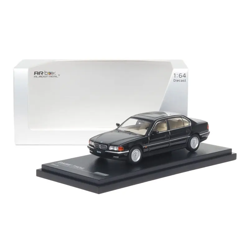 AR Diecast 1/64 Scale BMW 750iL E38 Car Model Alloy BMW 750iL E38 Classic Car Model Collection Ornaments