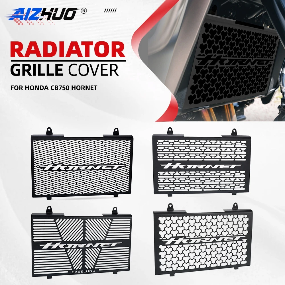 

CB 750 HORNET Motorcycle Radiator Grille Guard Cover Grill Oil Cooler Guard Protector For Honda CB750 Hornet 2026 2025 2024 2023