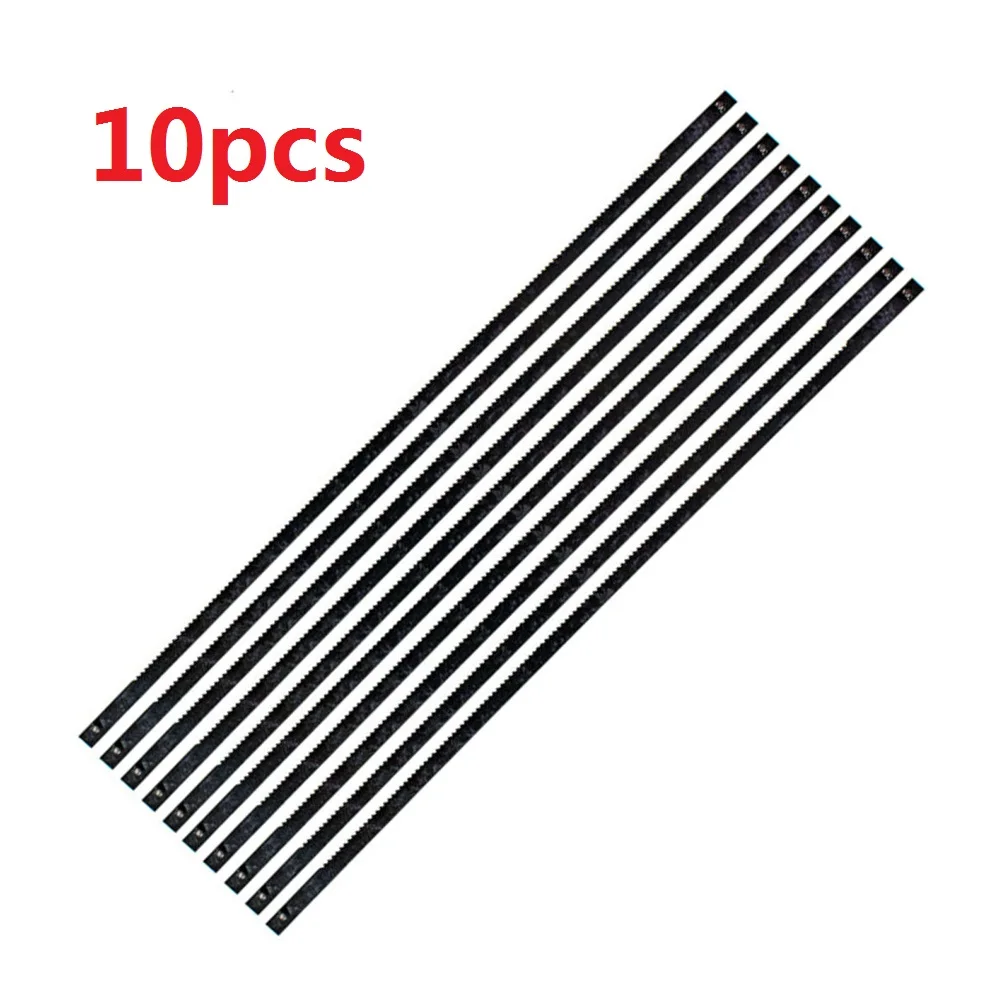 TPI 24 Scroll Saw Blade For 6.5 inch Coping Saw High stength Multifunktion Plastic Plywood 10 pcs Cutting tool