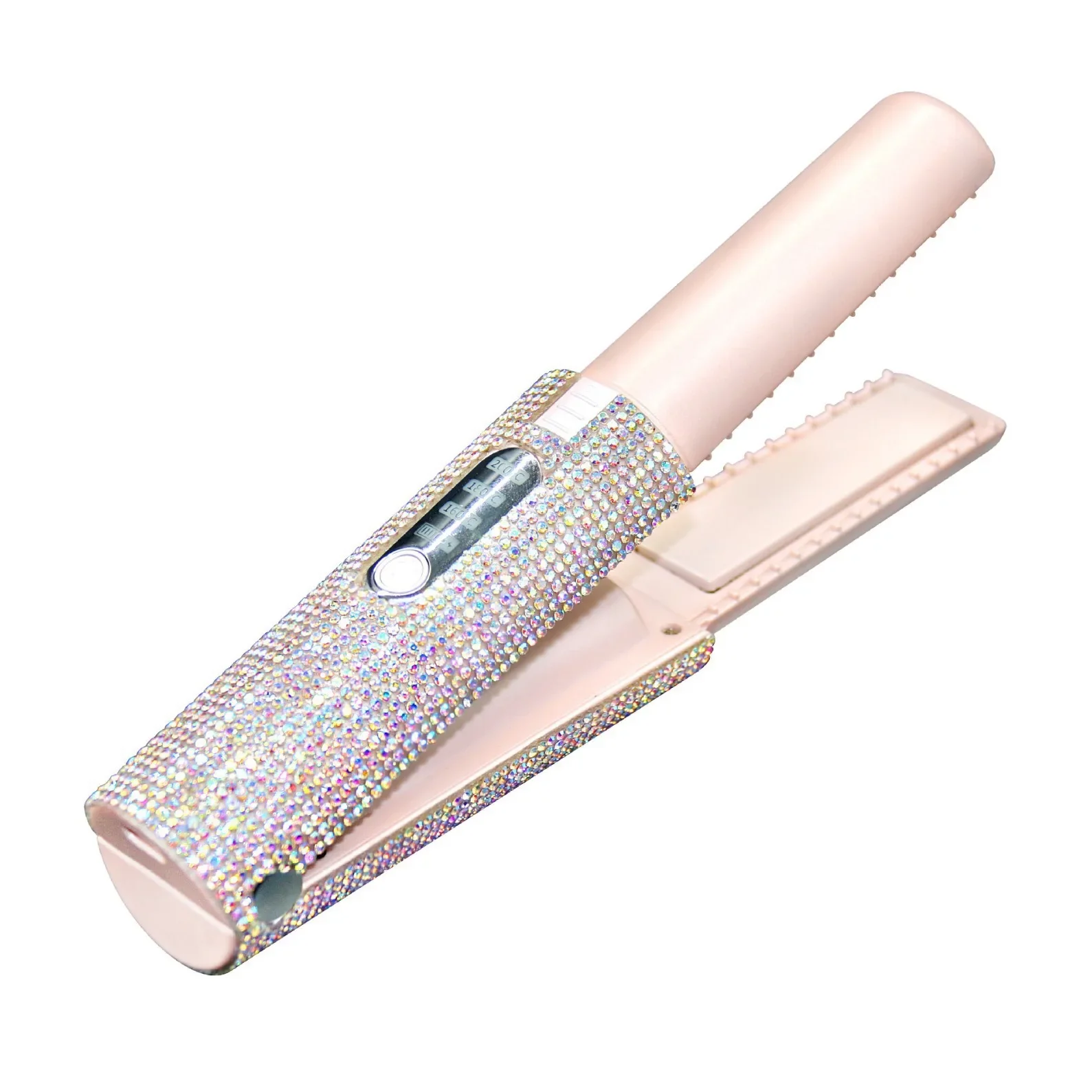 Portable Wireless Hair Straightener USB Hairdresser Roll Straightener Dual-purpose Drill Straightener مكاوي تجعيد الشعر