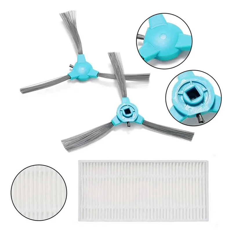 B58B-Robot Vacuum Cleaner Replacement Parts Side Brush Sweeping Robot Accessories And Consumables