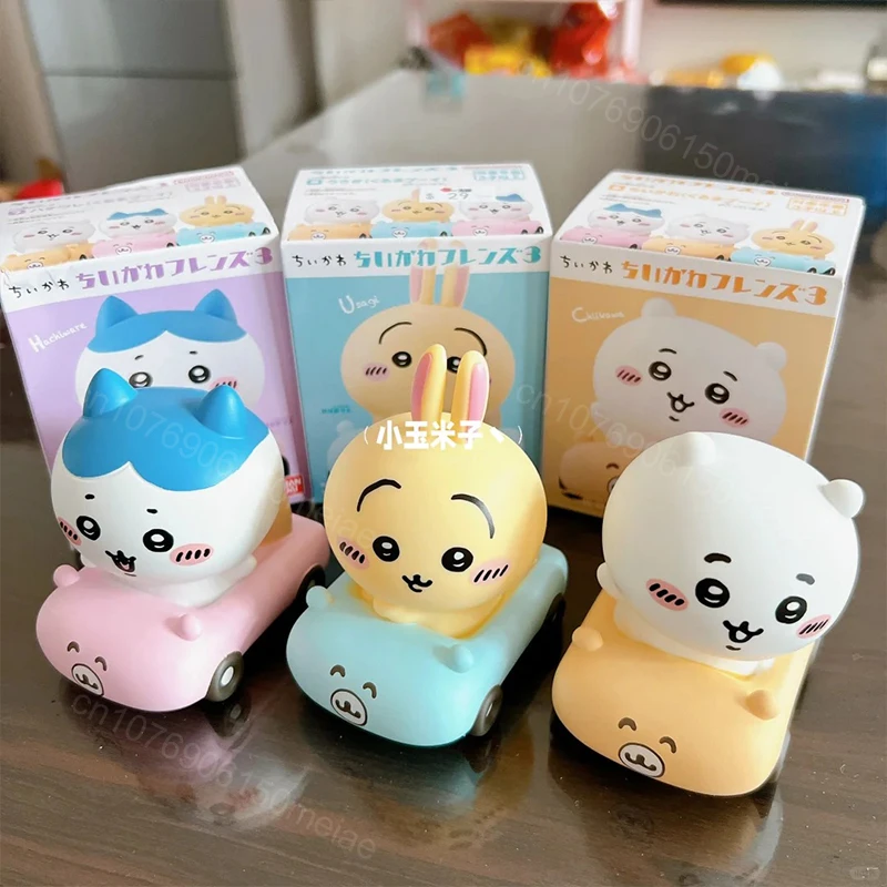 

MINISO Chikawas Hachiware Usagi Фигурки игрушки Chikawas Аниме фигурки модели игрушки Счастливый удивитель Коробка Коллекция Декор подарок