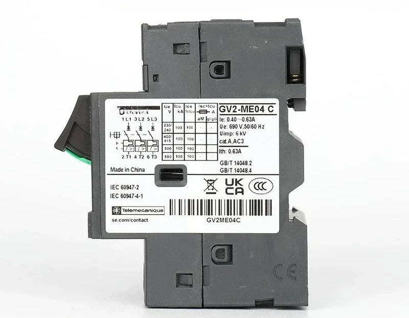 Electrical Circuit Breaker GV2ME01/2/3/4/5/6/7/8/10/20/21/22/32C