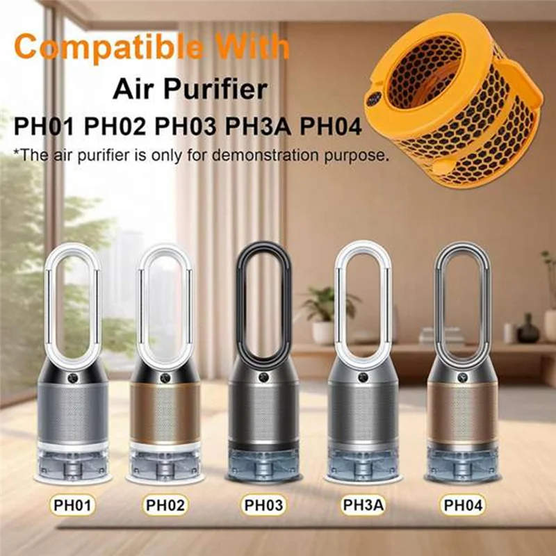 

BHBD-очиститель воздуха, аксессуары для увлажнителя для Dyson PH01 PH02 PH03 PH04 PH3A, фильтр испарителя из углеродного волокна, запасные части