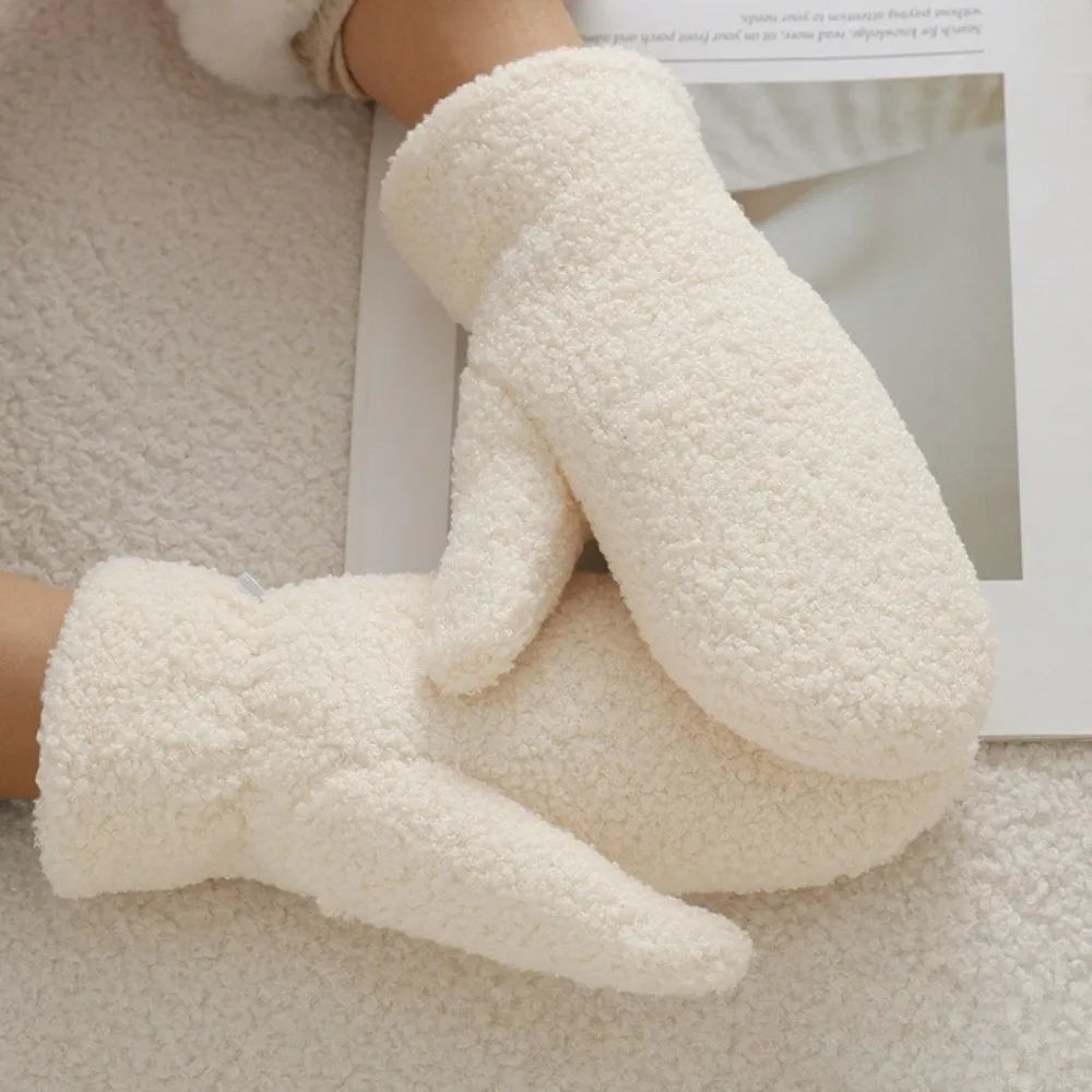 새로운 폴라 플리스 겨울 장갑 전체 손가락 방풍 터치 스크린 장갑 Coldproof 따뜻한 방풍 내한 장갑 선물