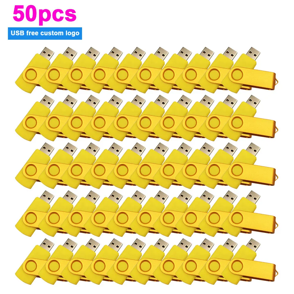 

50pcs/lot USB Flash Drive 4GB/8GB/16GB/32GB/64GB pen drive Pendrive Usb 2.0 flash drive Memory stick usb disk free custom logo