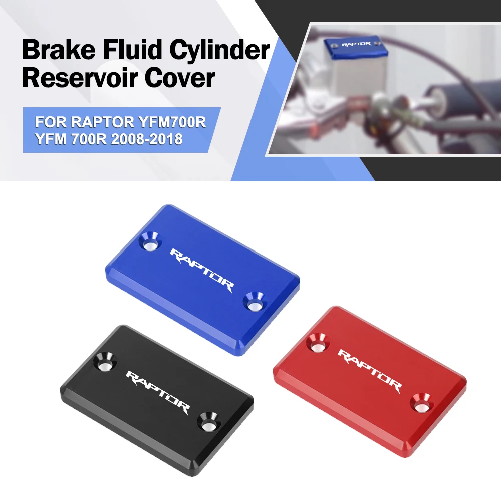 Rear Brake Master Cylinder Cap FOR YAMAHA RAPTOR 700 YFM700R YFM 700R 700 R 2008-2010 2011 2012 2013 2014 2015 2016 2017 2018