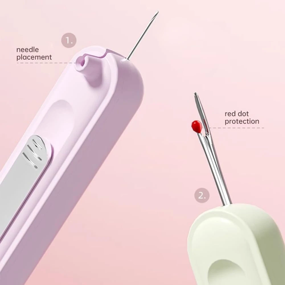 BFYL-3Pcs المكونات في إبرة عراف ، ترقية إبرة عراف التماس الممزق أداة للخياطة اليدوية الحياكة لوازم اللحف الحرفية