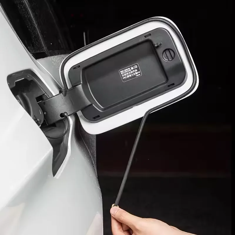 Fuel Tank Cap Sealing Strip, Universal Charging Port Cap Sealing Ring, Rubber Strip, Waterproof and Dustproof Automotive Parts