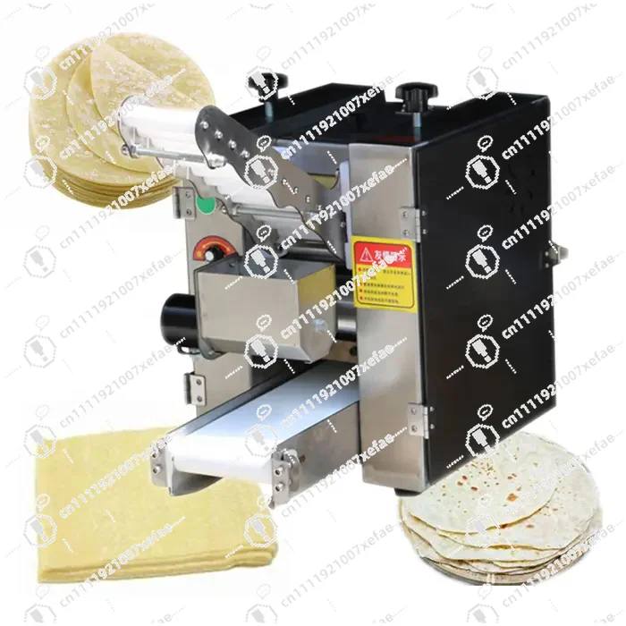 Automatic Commercial Flour Tortilla, Roti, Chiapati, Arabic, Samosa, Empanadas, Dumpling Crust Making Machine