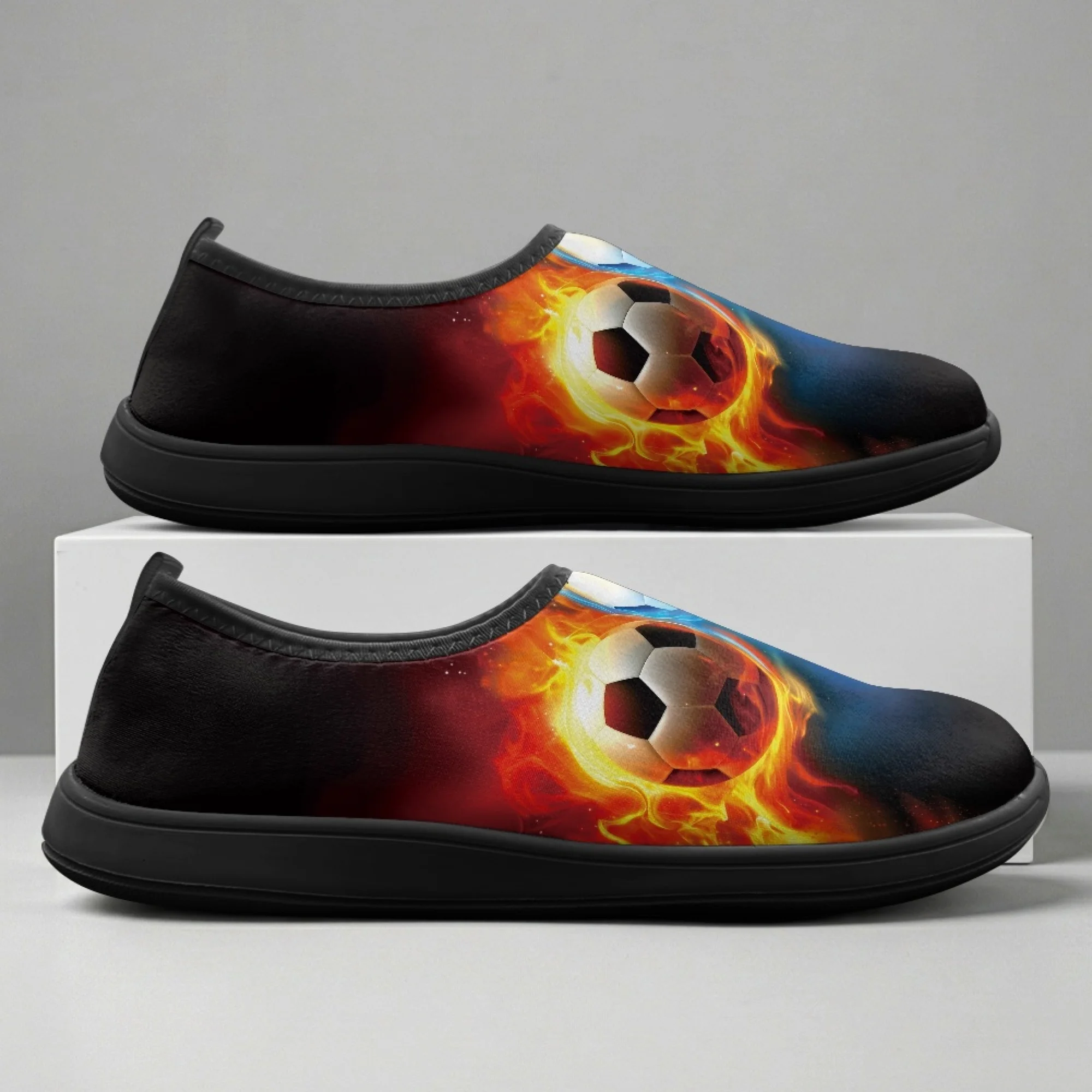 Men Shoes Size To Women - XIXIRIMIDO Slip-on Wide-toed Shoes Soccer Men's