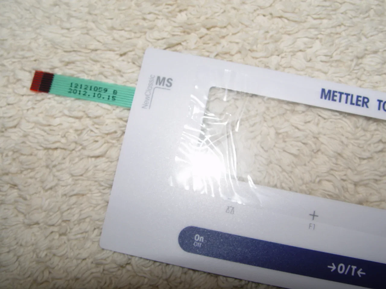 New Replacement Touch Membrane Keypad For METTLER TOLEDO Analytical Balances NewClassic MS-S Series MS3002S MS3002SE