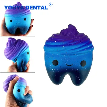 Śliczny kształt zębów Model powolnego odbijania Wyciśnij klinika dentystyczna Prezent dla dzieci dorosłych Ręczny spinner Stomatologia Demo Relaks Prezenty