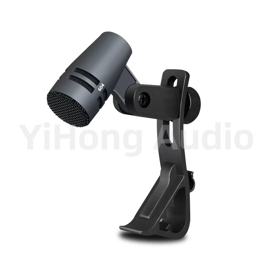 604 Tom Snare Evolution Series Cardioid Instrument Drum Microphone With Clip Arm Mount For Hot Selling