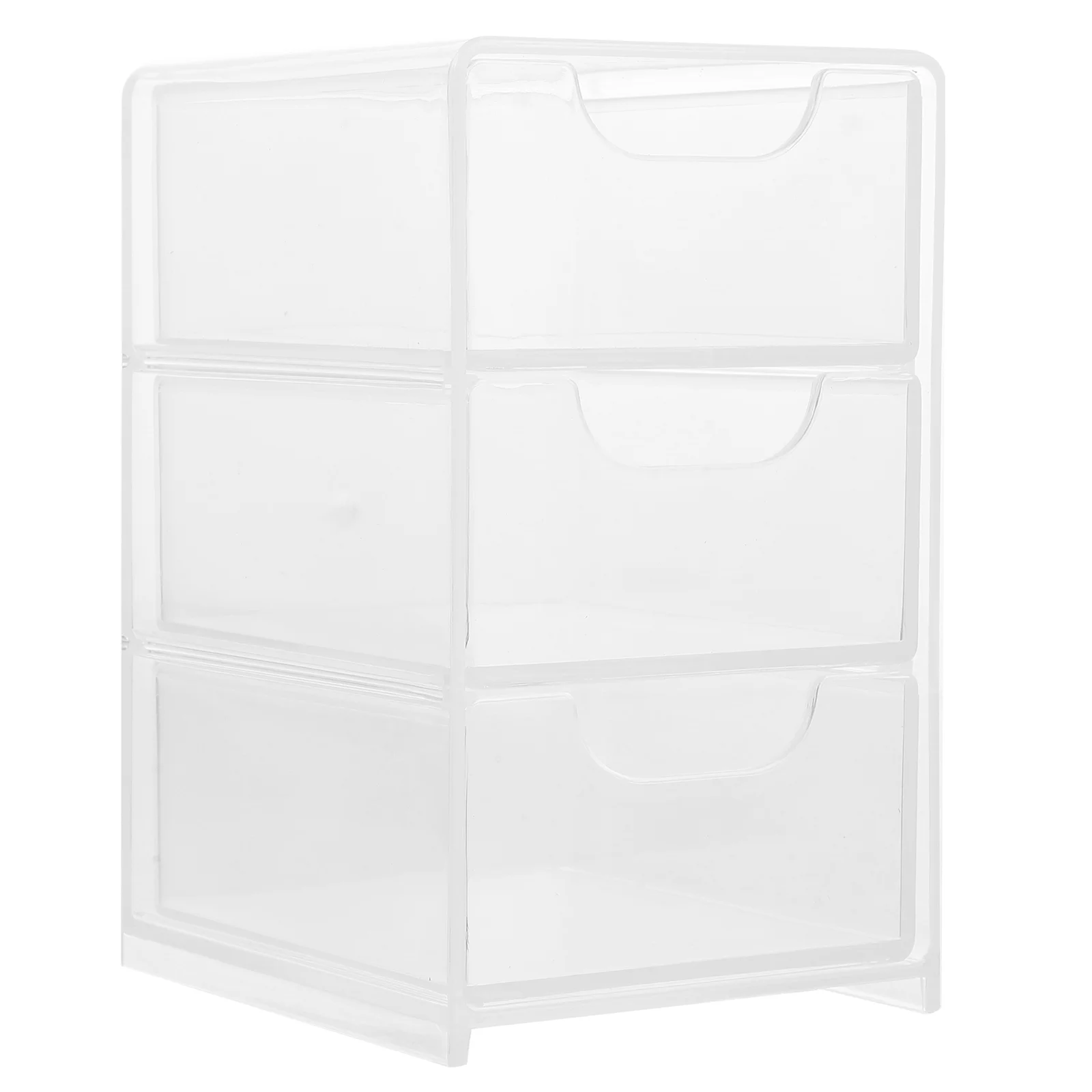 Storage Drawers Dresser Box Makeup Organizer Desktop Organizers Medicine Cabinet and Transparent Bottle